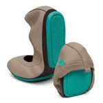 Sapatilha Couro Napa - Veneza Taupe Beige