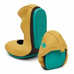 Sapatilha Couro Napa - Veneza Amarelo Retrô