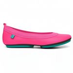 Sapatilha Couro Napa - Veneza Neon Pink