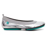 Sapatilha Couro Napa - Veneza Silver