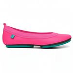 Sapatilha Couro Napa - Veneza Neon Pink