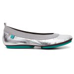 Sapatilha Couro Napa - Veneza Silver