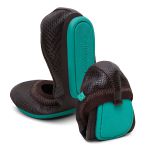 Sapatilha Couro Napa - Veneza Snake Coffee