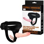 Cinta peniana com plug vaginal,4 