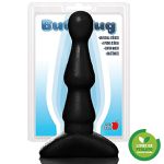 Plug Anal Bi-Fase,13 x 2,5 cm na cor preto