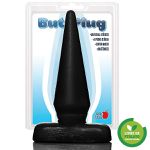  Mini Plug Anal Iniciante,9,5 x 2,5 cm na cor preto