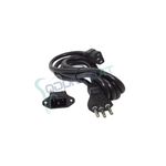 Conector Fcl C/ Capacitador E Cabo P/ Autoclave Cristofoli