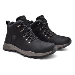 Bota Timberland Attack 13002 Couro Legitimo Preto