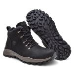 Bota Timberland Attack 13002 Couro Legitimo Preto