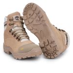 Bota Timberland Bulld 0.5 Nude em Couro Legitimo