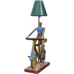 Abajur Boneco - Coleção Cicista - 75 x 37 CM