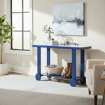 Aparador Carrinho Azul - Alto