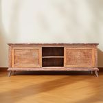 Buffet / Rack - Duas Portas de Correr Patinado