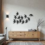 Painel de Andorinhas - 12 pçs.