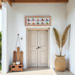 Painel Grade de Barquinhos - Com Moldura 10 Pçs. 0,45 x 1,20 M.