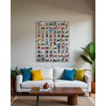 Painel Grade de Lembranças 80 pçs. - 100 x 80 CM.