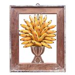 Quadro Pequeno de Ânfora com Bananas 