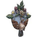 Divino Espírito Santo - Arranjo Flores 60 x 50 CM.