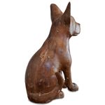 Escultura de Cachorro Sentado