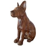 Escultura de Cachorro Sentado