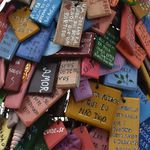 Luminária Árvore de Natal com Mensagens 