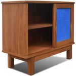 Buffet Porta de Correr Metálica - Azul