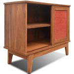 Buffet Porta de Correr Metálica - Vermelho