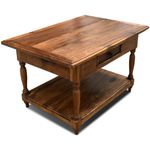 Mesa de Centro - Pés torneados 64 x 92 cm.