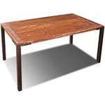 Mesa de Jantar Pés de Ferro - 160 x 80 CM.