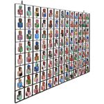 Painel Grade de Bustos Variadas 104 pçs. - 80 x 140 CM.