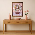 Ânfora com flores e Buda - Coleção Ânforas Toti