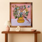 Ânfora com flores e lagartixa - Coleção Ânforas Toti 