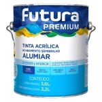 Tinta Acrílica Semibrilho Lavável Alumiar Futura 3,6l