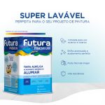 Tinta Acrílica Semibrilho Lavável Alumiar Futura 3,6l