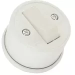 RADIAL 1801.398 INTERRUPTOR EXT REDONDO 1 TECLA SIMPLES BCO 