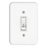  LINHA R 1 TECLA CAMPAINHA C/ PLACA BCA RADIAL 1902.001