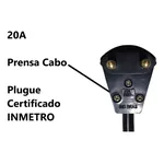 EXTENSAO 2P+T 5M (CABO PP) ECOSTIK 