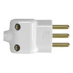 PINO PRENSA CABO 2P+T 10A 250V BR 10 UNIDADES ILUMI 14350 