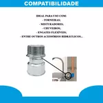 EXTENSAO CROMADA 1/2; CURTA GARDEN 11850E 