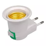  SOQUETE PORTA LAMPADA LIGA/ DESLIGA ECOSTIK