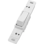  1 TECLA SIMPLES BRANCA S/PL RADIAL 1901.021 POLLAR MODULO