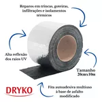  FITA ALUMINIZADA E ADESIVADA – 0,20X10M DRYCO