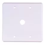  PLACA 4X4 C/ 2 SAIDAS DE FIO BRANCA ILUMI 246C