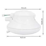  DUCHA PRIME 220V 5500W BRANCA FORUSI