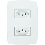  TOMADA 2P+T 10A RADIAL 1808.113 MARMORE