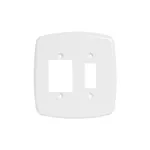  PLACA 4X4 PARA INTER TRIPLO + INTERRUPTOR SIMPLES SEPARADO BRANCA 256M