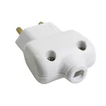 PINO PRENSA CABO 2P+T 20A 250V BR 10 UNIDADES ILUMI 14351 