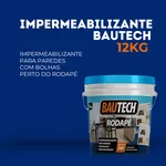 ARGAMASSA RODAPE IMPERMEABILIZANTE BAUTECH 12KG