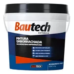 TINTA EMBORRACHADA IMPERMEABILIZANTE BRANCO 4KG BAUTECH 