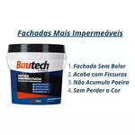 TINTA EMBORRACHADA IMPERMEABILIZANTE BRANCO 4KG BAUTECH 
